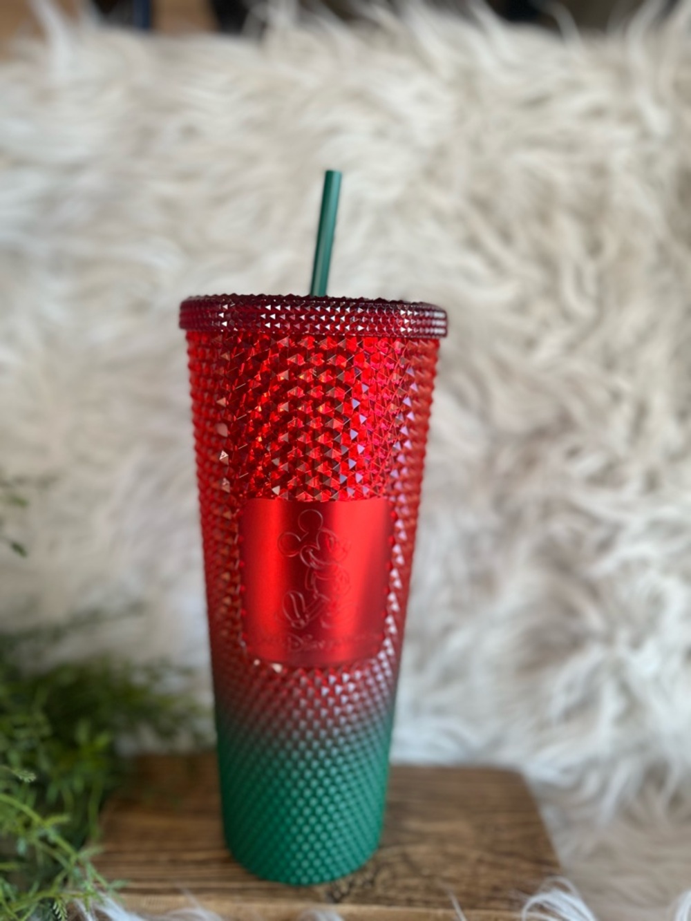 Disney Parks Mickey Mouse Walt Disney World Christmas Starbucks Tumbler (NEW)